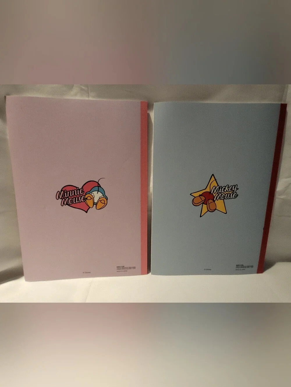 Vintage Disney B5 Notebook Set – Retro Mickey, Minnie & Daisy (Set of 2)